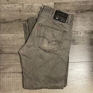 Levi’s 508 Jeans 32x30 gray denim Levi Strauss